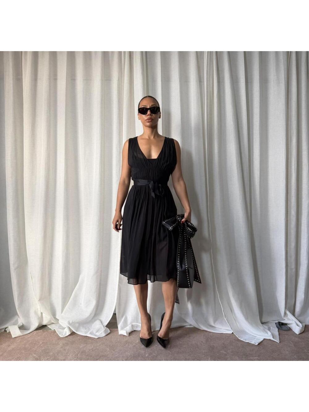 Theory Women's Black Dress